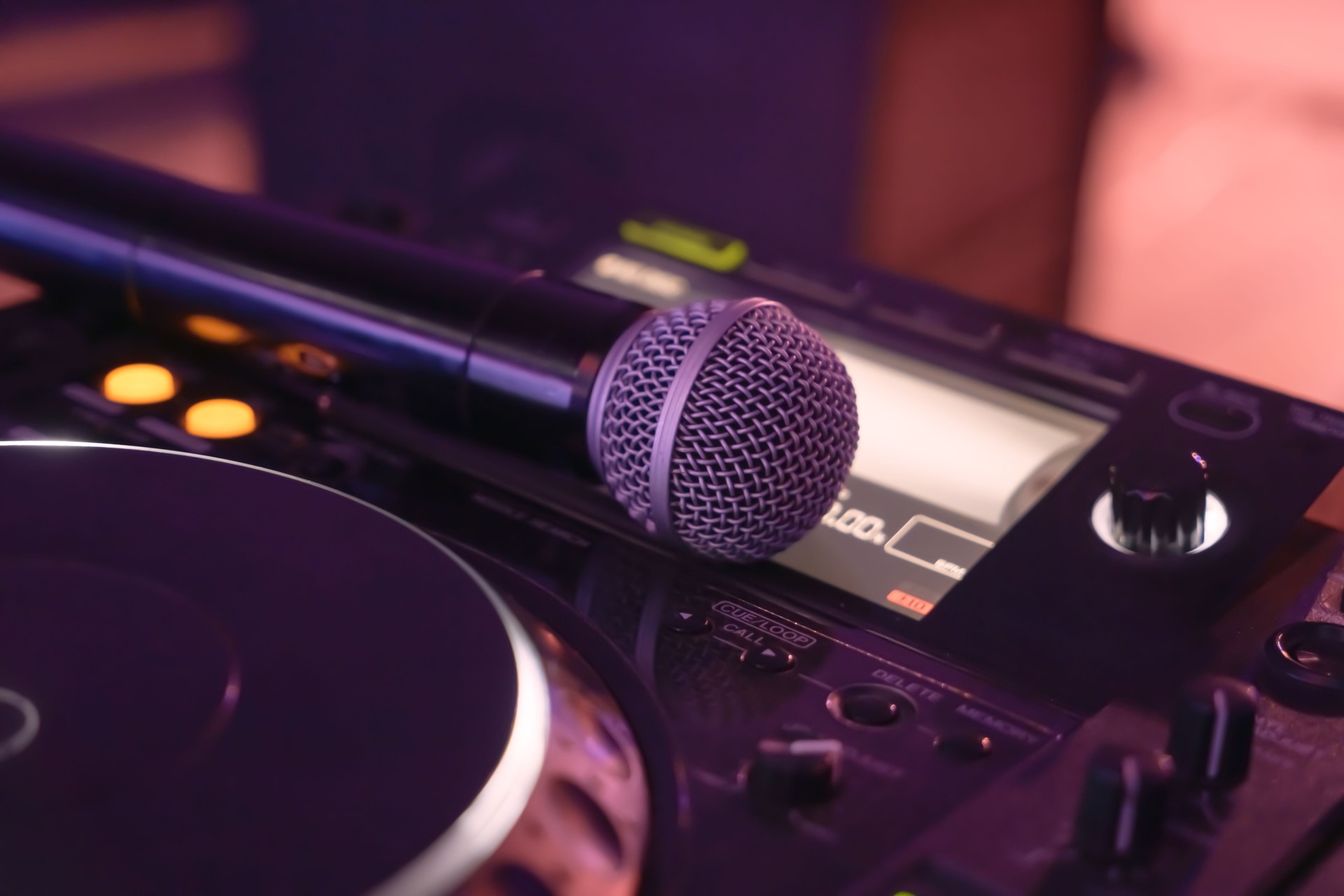 Music controller DJ mixer.